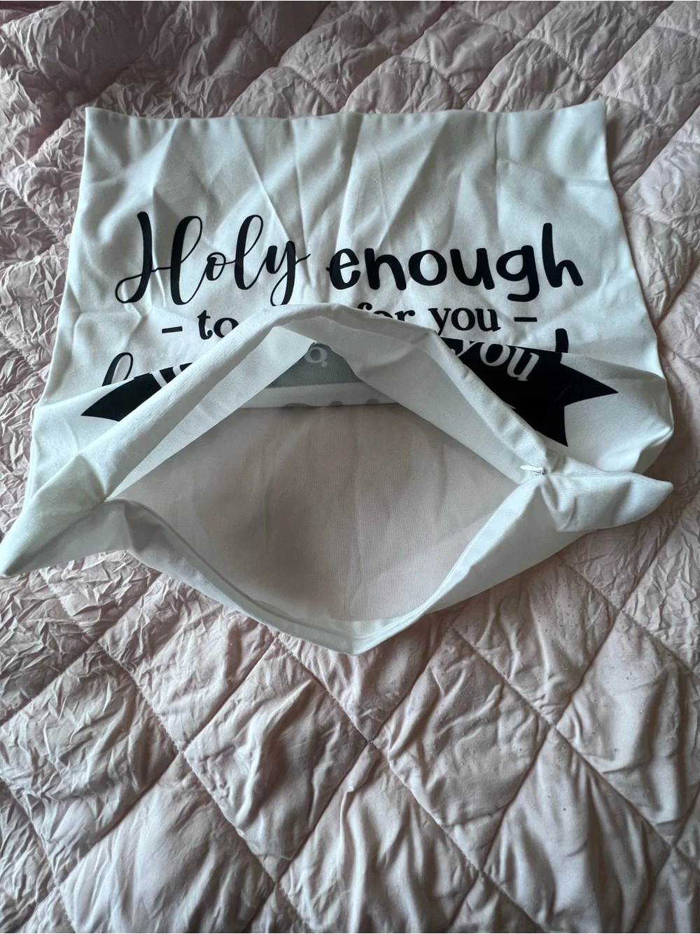 Source Unknown white pillow